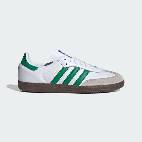 Alternative view of Samba OG White/Green