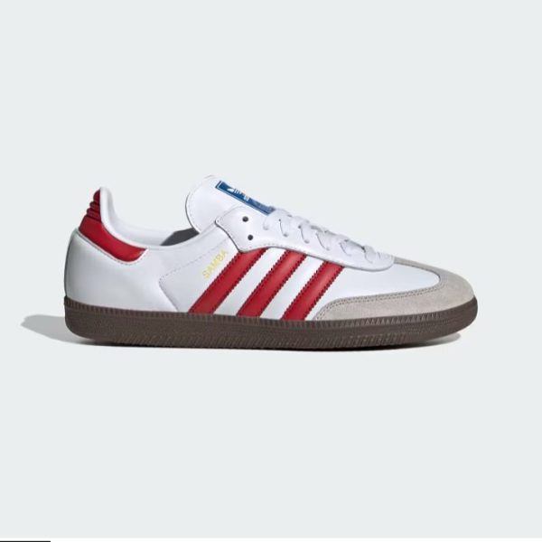 Alternative view of Samba OG White/Red
