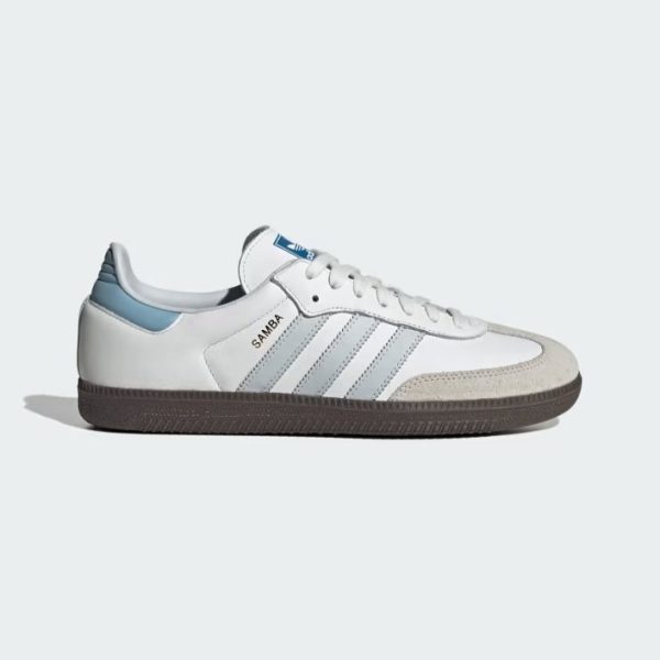Alternative view of Samba OG White/Halo Blue