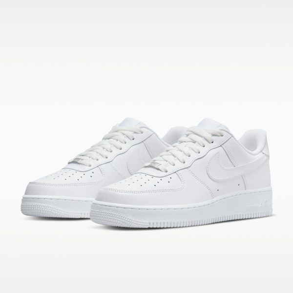 Alternative view of AF1 Plain White