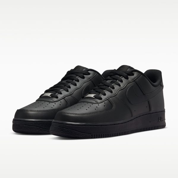 Alternative view of AF1 Triple Black