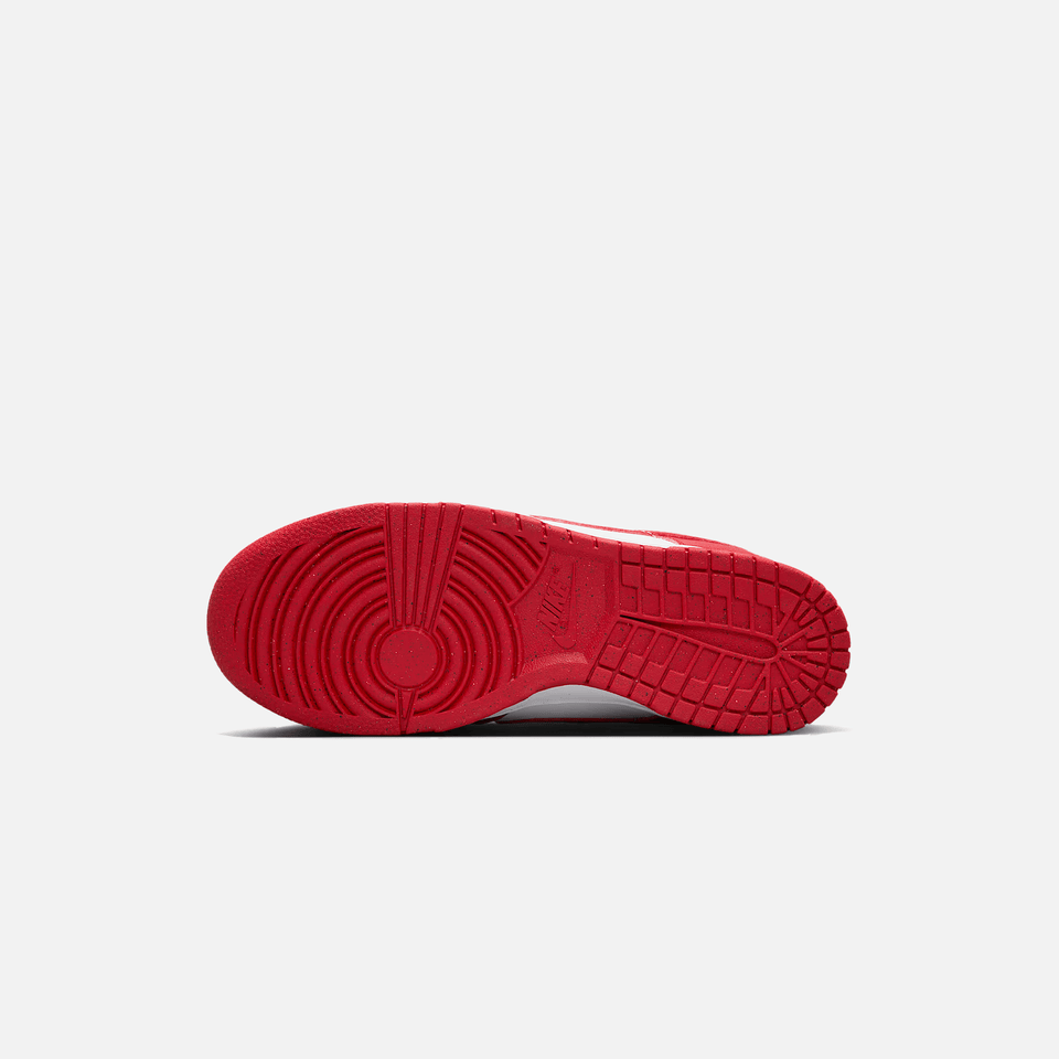 Dunk Low "White and University Red" - Image 4