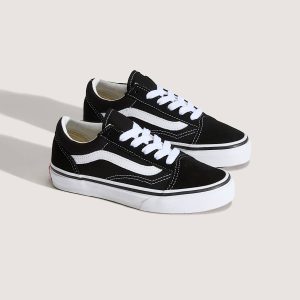 Skater Vans Old Skool Black and White