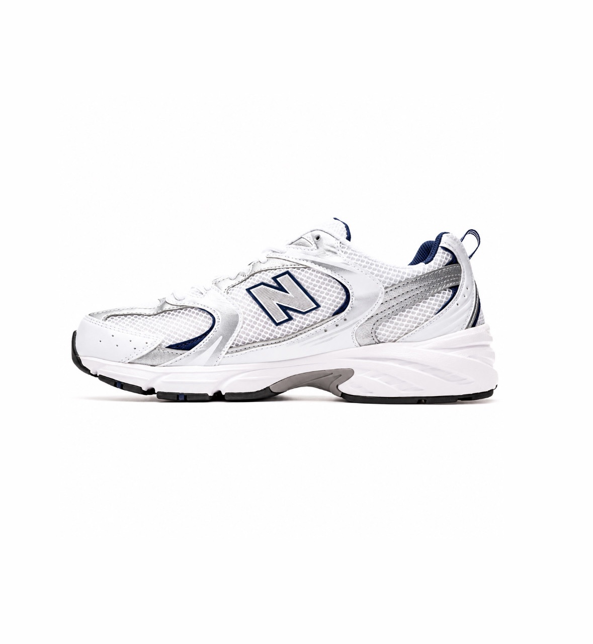 New Balance 530 Navy Blue and White - Image 3