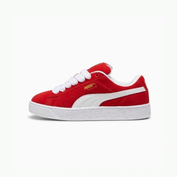 Alternative view of Puma Suede XL Red/White