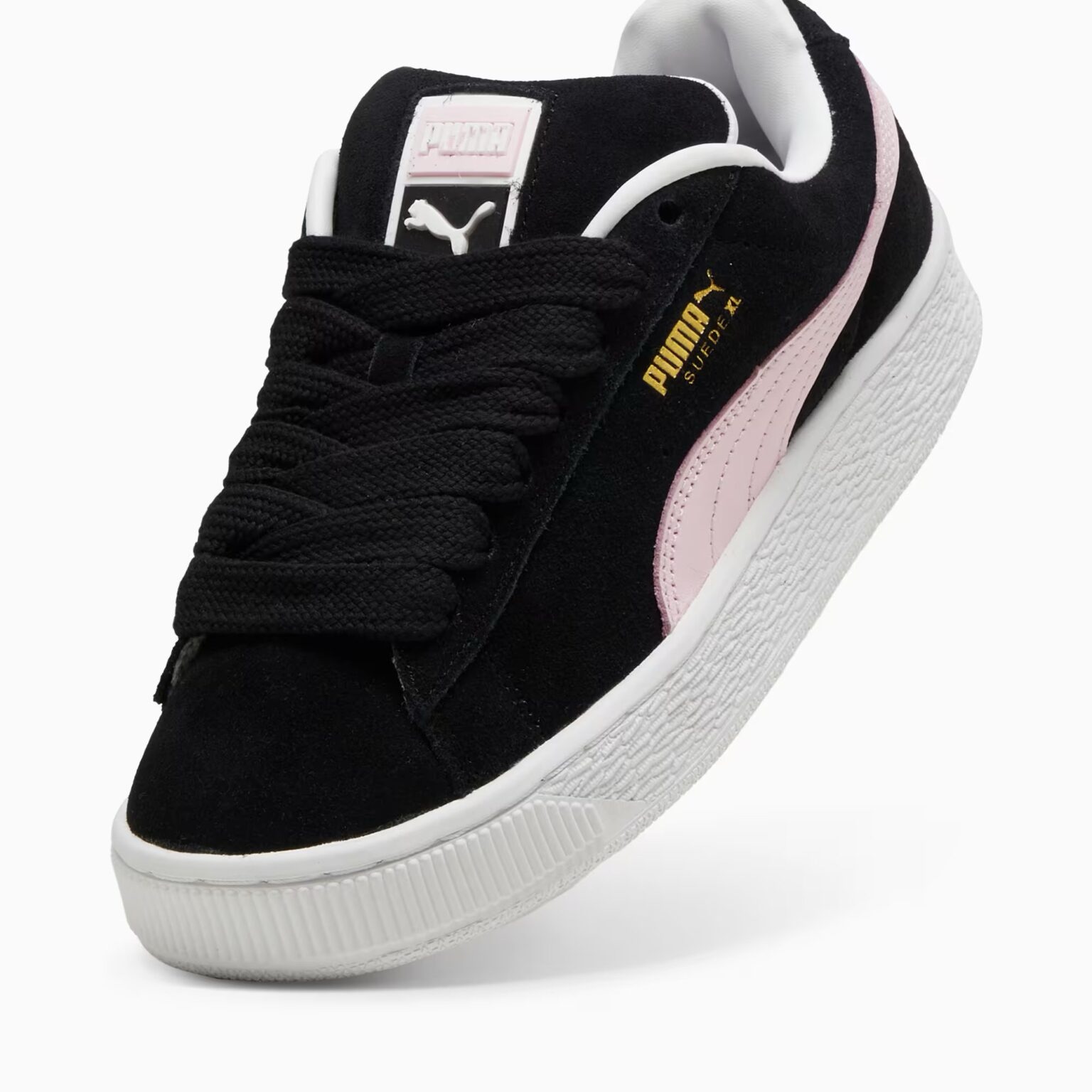 Puma Suede XL Black/Pink - Image 2