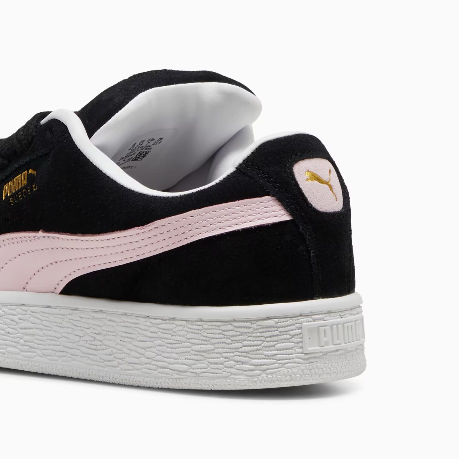 Puma Suede XL Black/Pink - Image 4