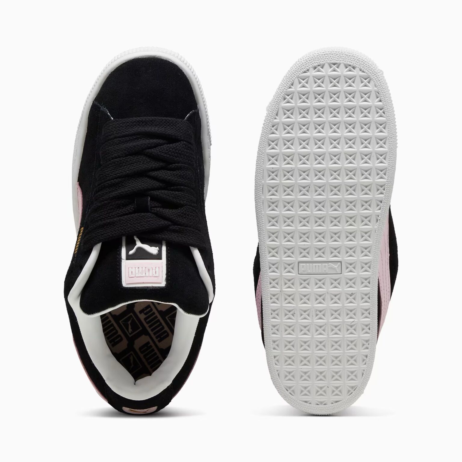 Puma Suede XL Black/Pink - Image 3