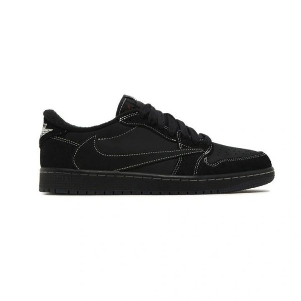 Alternative view of Air J1 Low OG SP "Black Phantom"