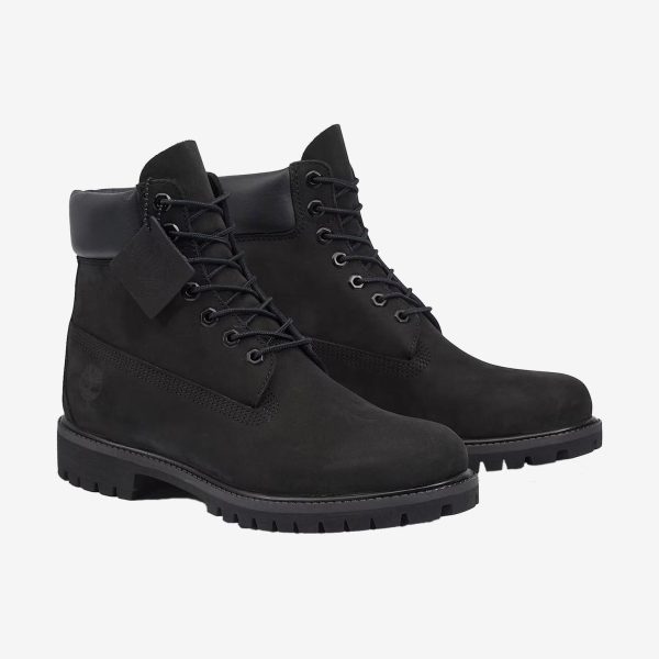 Black Genuine Leather Timberland Boots
