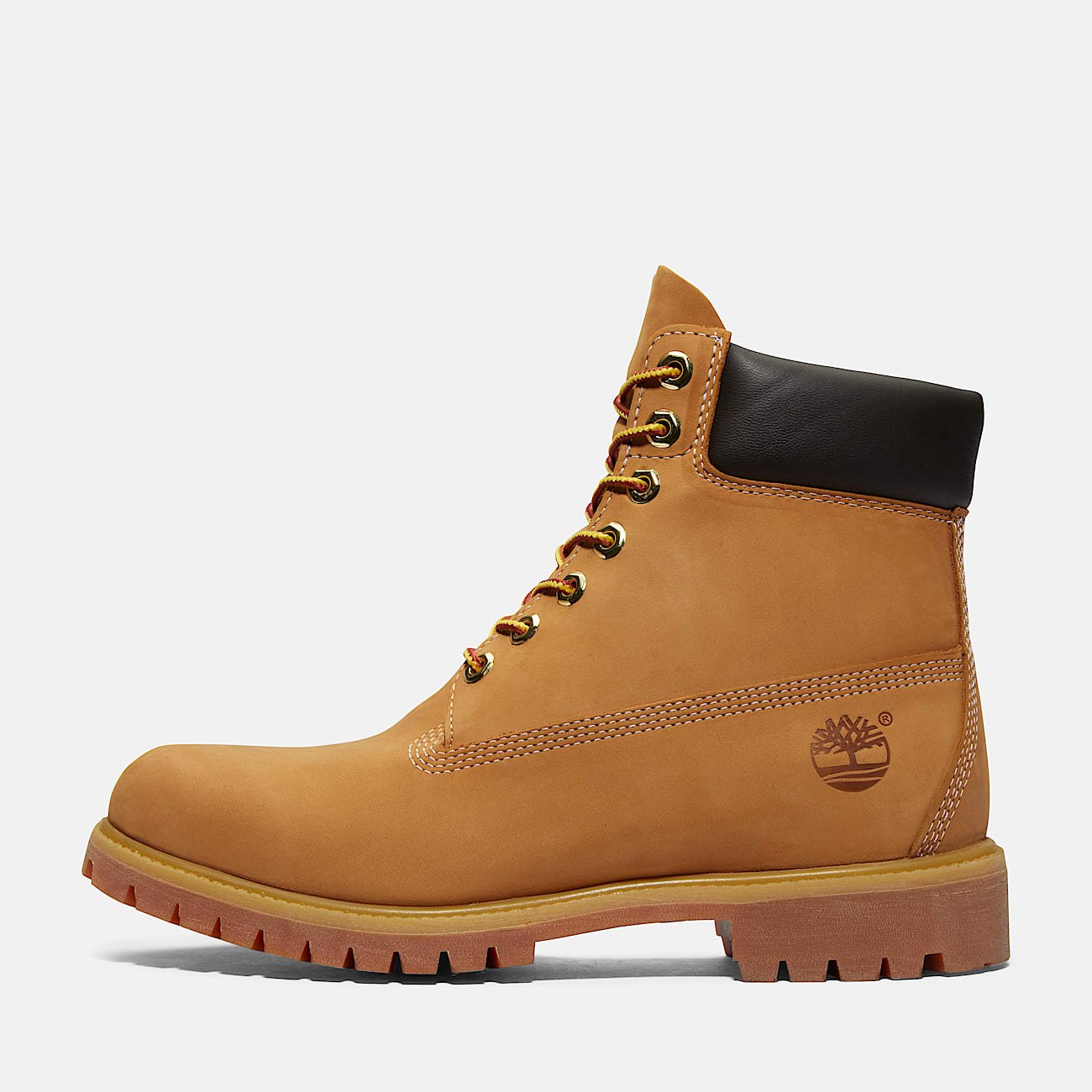 Yellow Genuine Leather Timberland Boots - Image 3