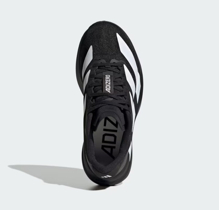 Adizero Evo SL Running Shoes - Black/White - Image 6