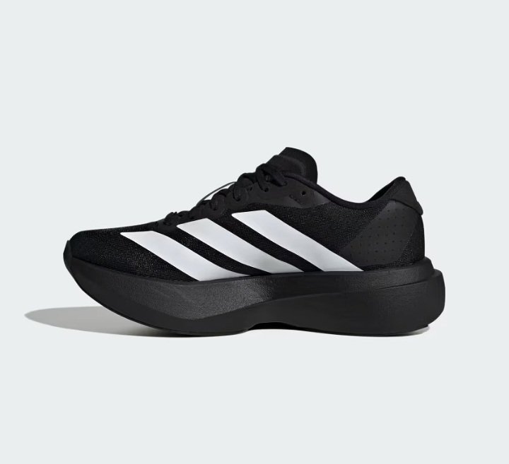 Adizero Evo SL Running Shoes - Black/White - Image 3