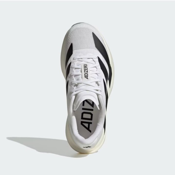 Adizero Evo SL Running Shoes - White/Black - Image 7