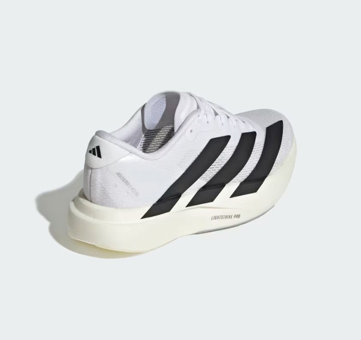 Adizero Evo SL Running Shoes - White/Black - Image 4