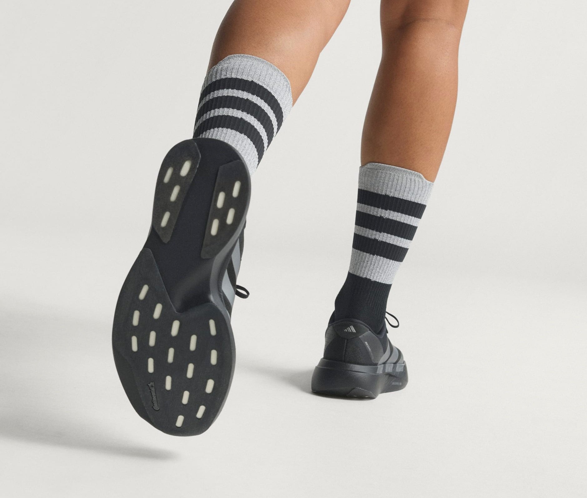 Adizero Evo SL Running Shoes - Black/Grey - Image 5