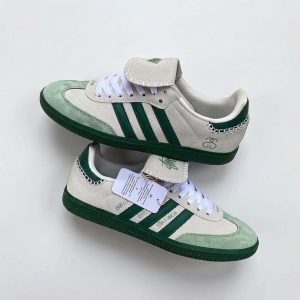 Alternative view of Samba x Stussy White Green