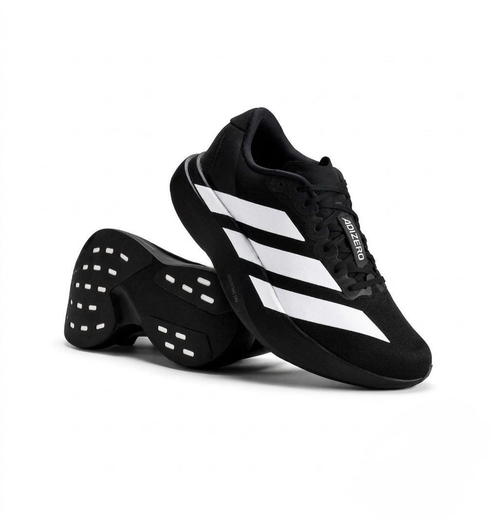 Adizero Evo SL Running Shoes - Black/White