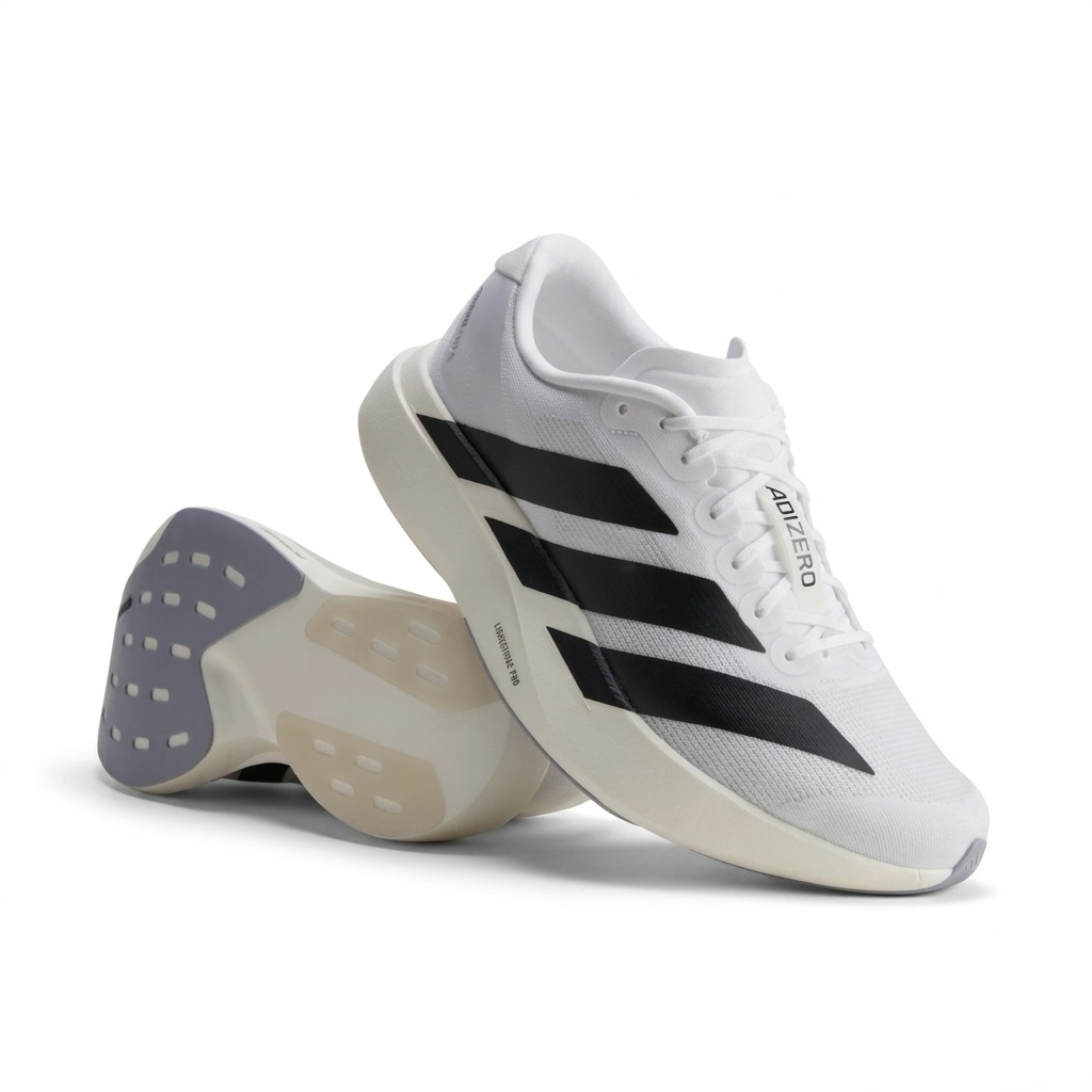 Adizero Evo SL Running Shoes - White/Black