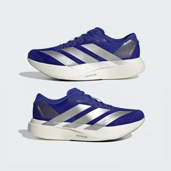 Alternative view of Adizero Evo SL Running Shoes - Lucid Blue/Silver