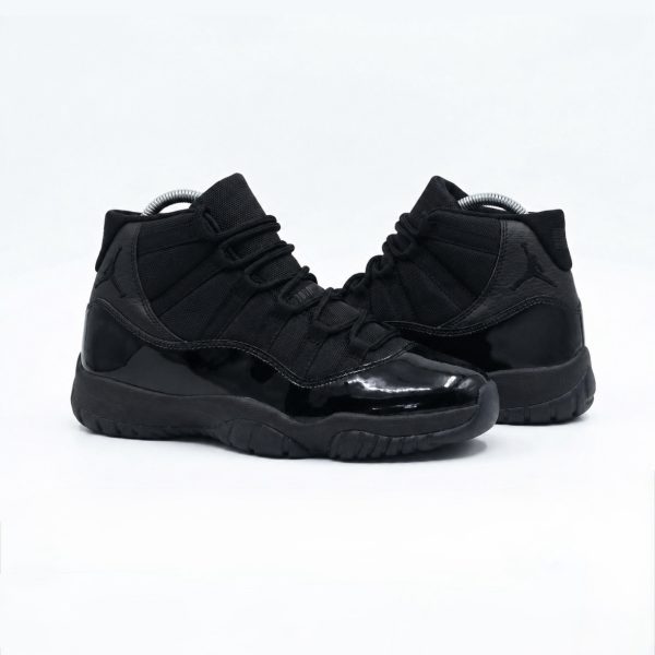 Alternative view of Air J11 Retro Triple Black “Cap and Gown”