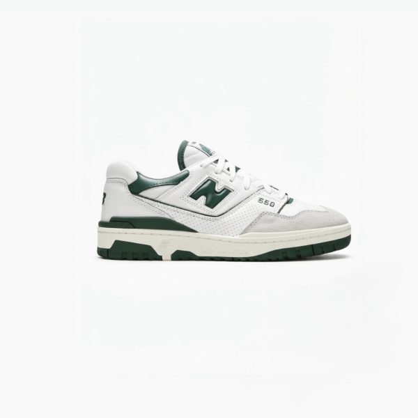 New Balance 550 “White/ Team Forest Green”
