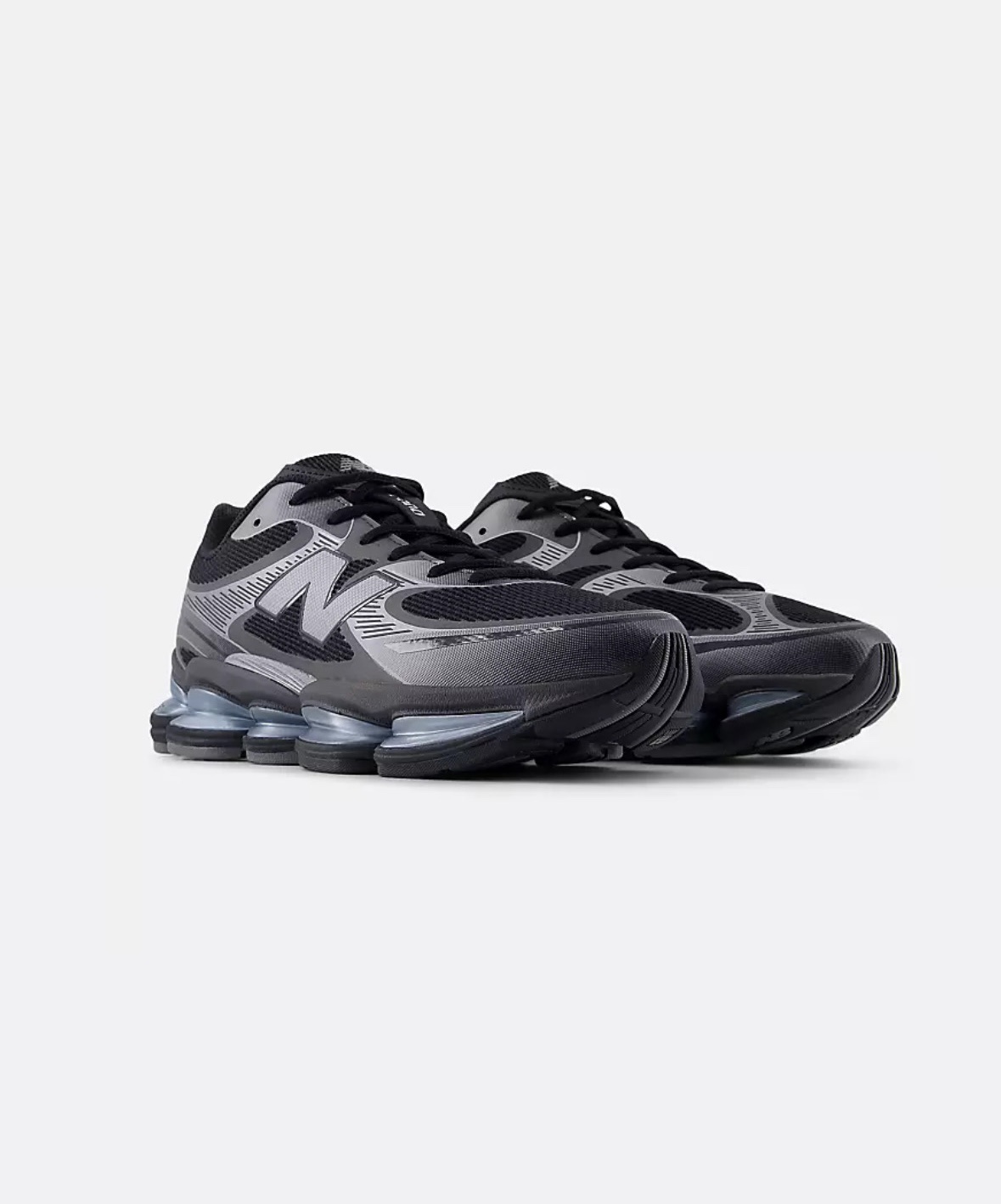 New Balance Abzorb U2000 Black/Dark Silver Metallic - Image 2