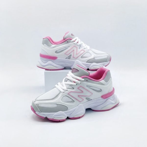 Alternative view of New Balance 9060 “Pink and White”