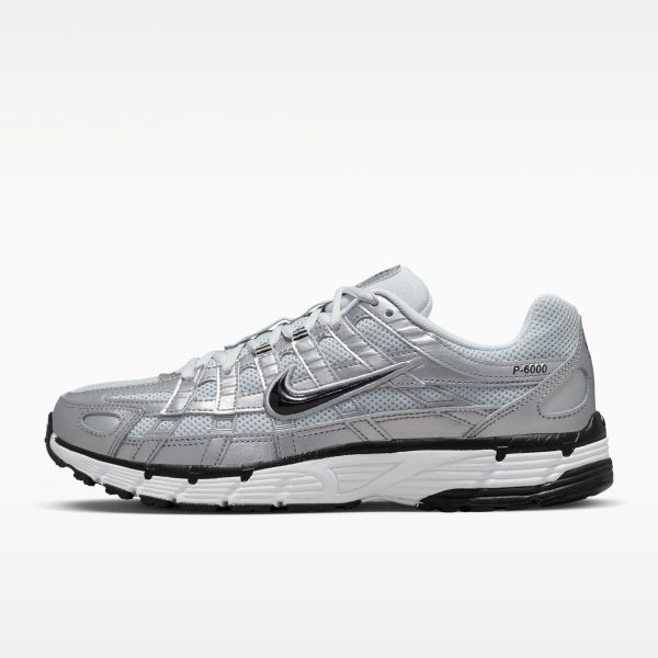 P-6000 White/Metallic Silver/ Pure Platinum/Black