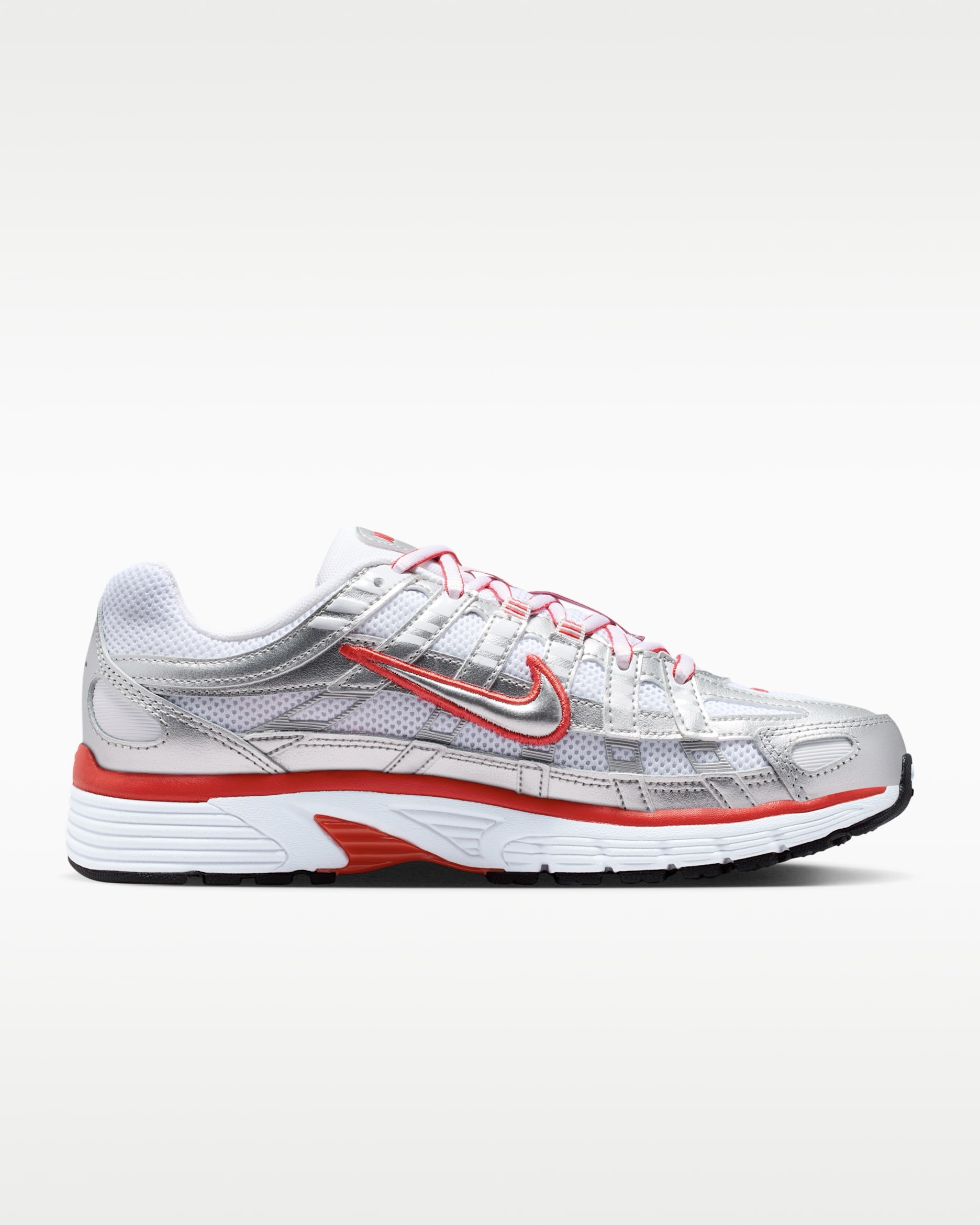 P-6000 Metallic Silver/Gym Red - Image 3