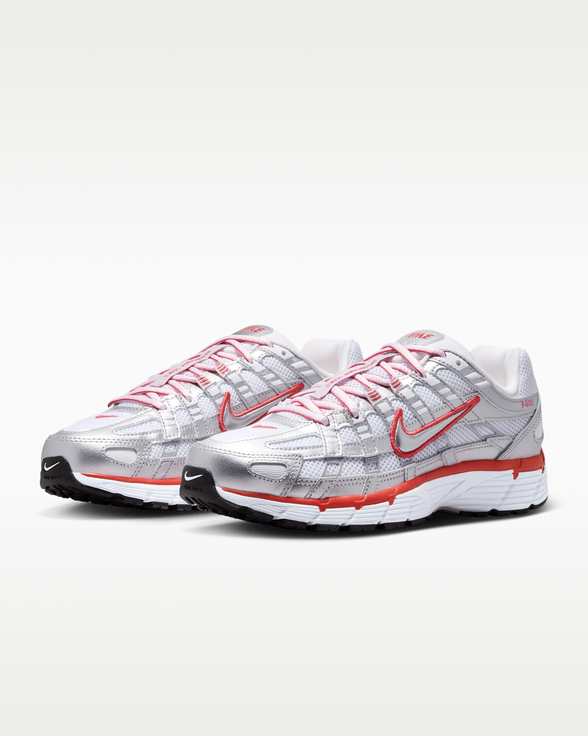 P-6000 Metallic Silver/Gym Red - Image 2