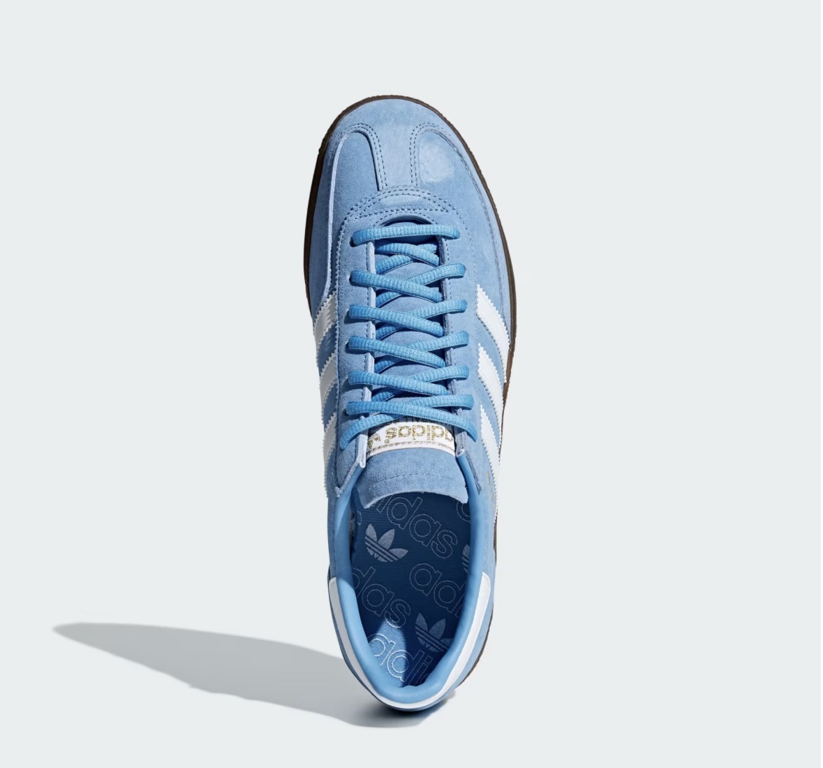 “Handball Spezial” Sneakers - Light Blue/Cloud White/Gum - Image 4