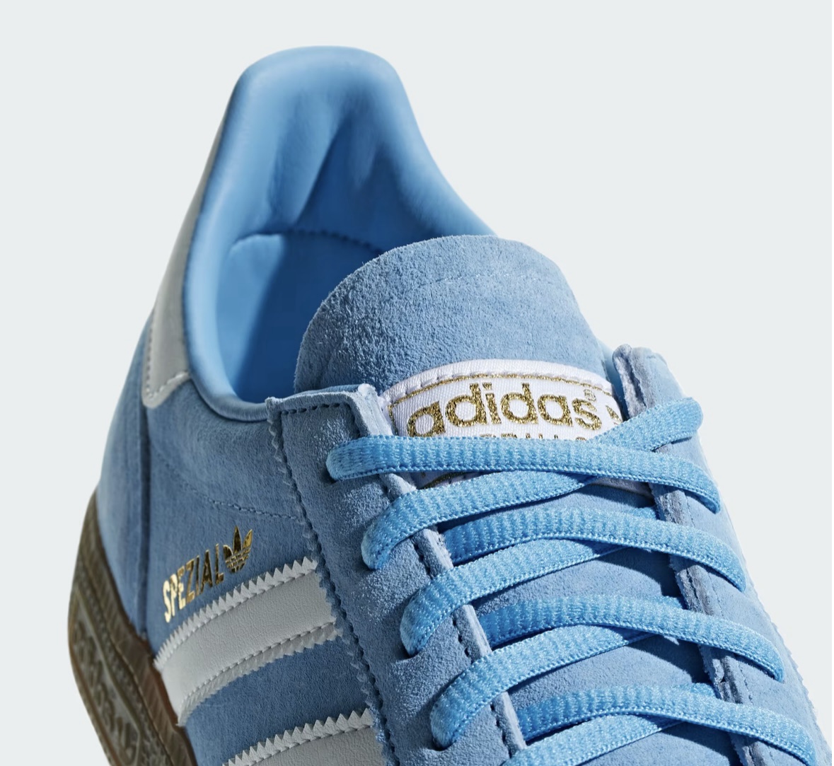 “Handball Spezial” Sneakers - Light Blue/Cloud White/Gum - Image 7