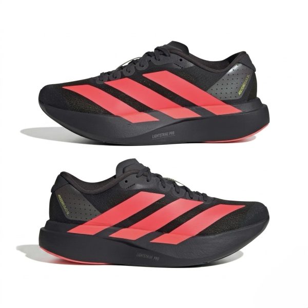 Alternative view of Adizero Evo SL Running Shoes - ‘Carbon Lucid Red’