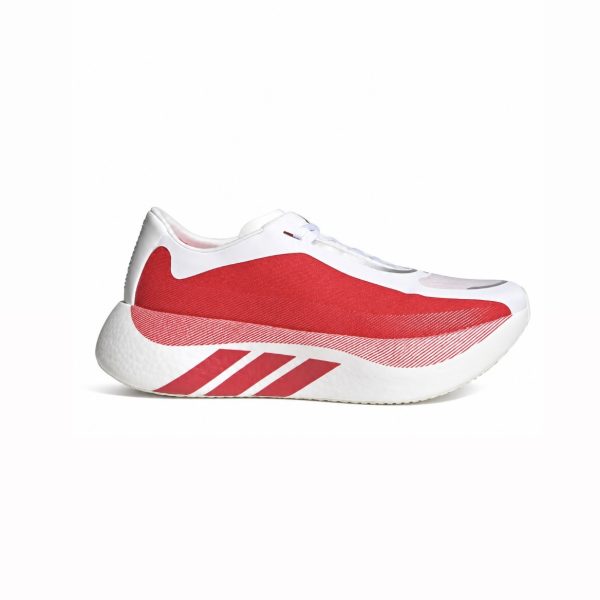 Hyperboost Edge Running Shoes - Cloud White/Pure Ruby
