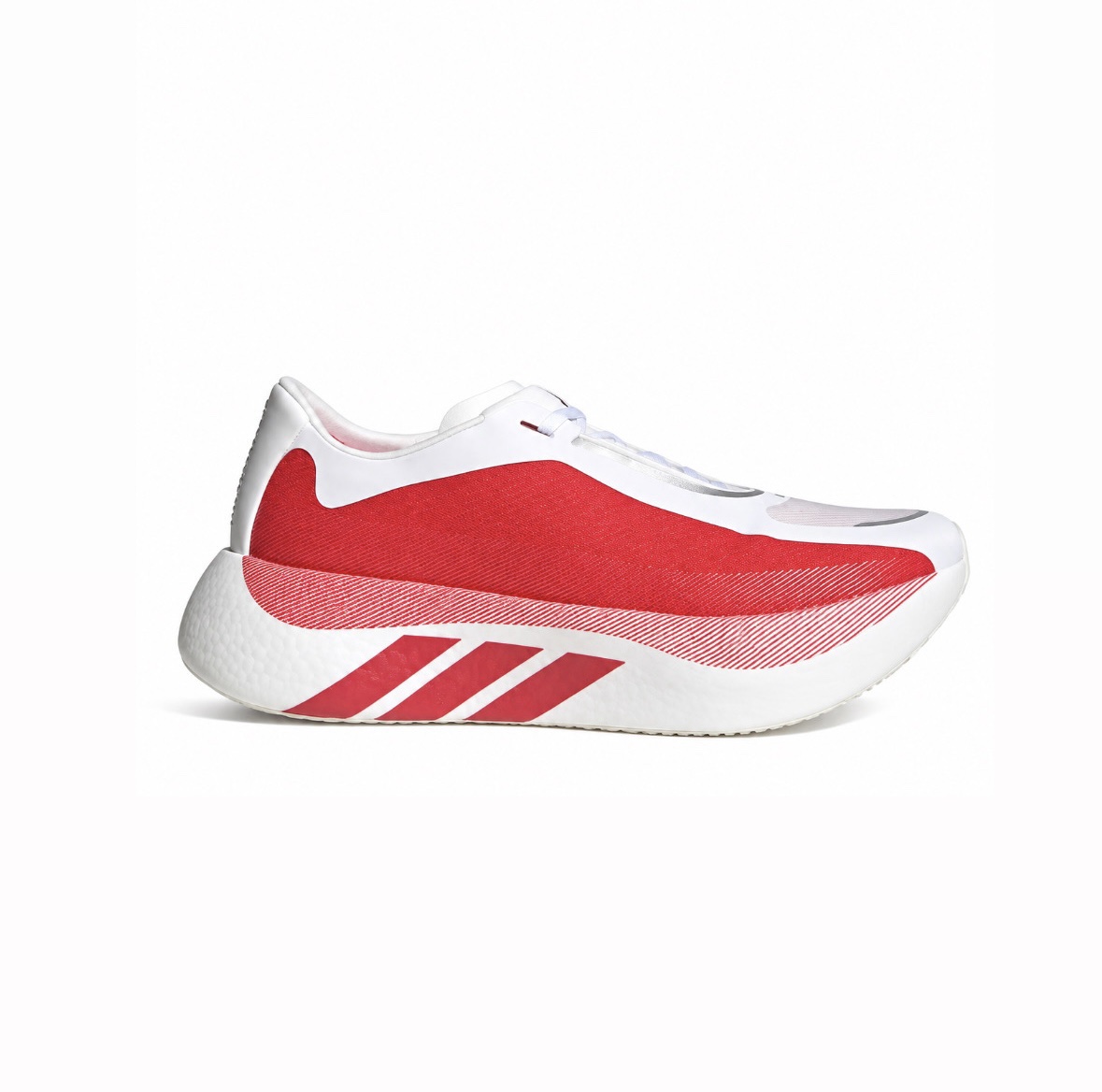 Hyperboost Edge Running Shoes - Cloud White/Pure Ruby