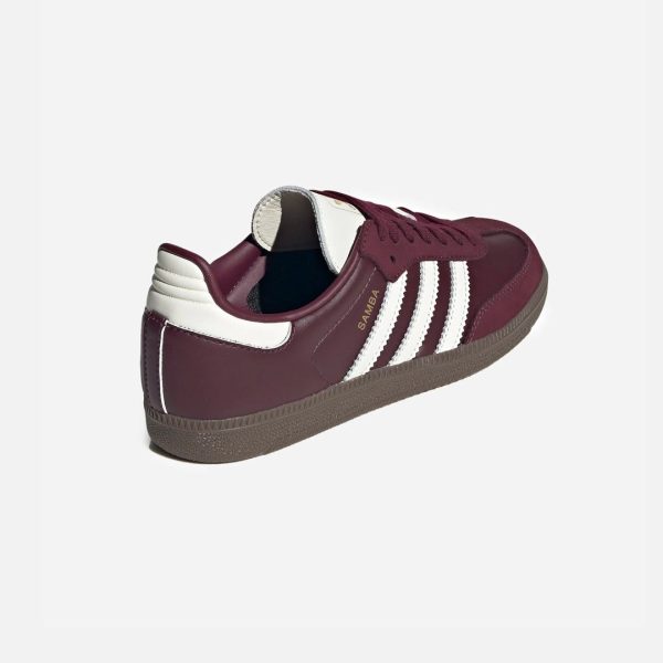 Alternative view of Samba OG - Maroon/Off-White
