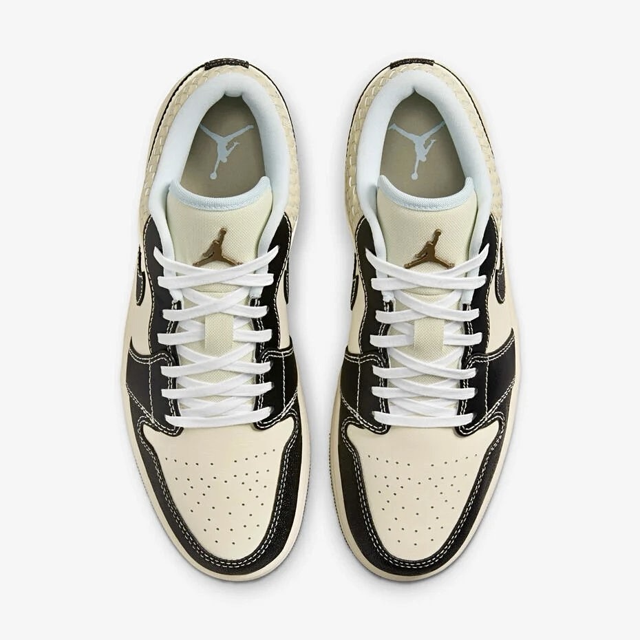 J1 Low SE “Coconut Milk Black Muslin” - Image 4
