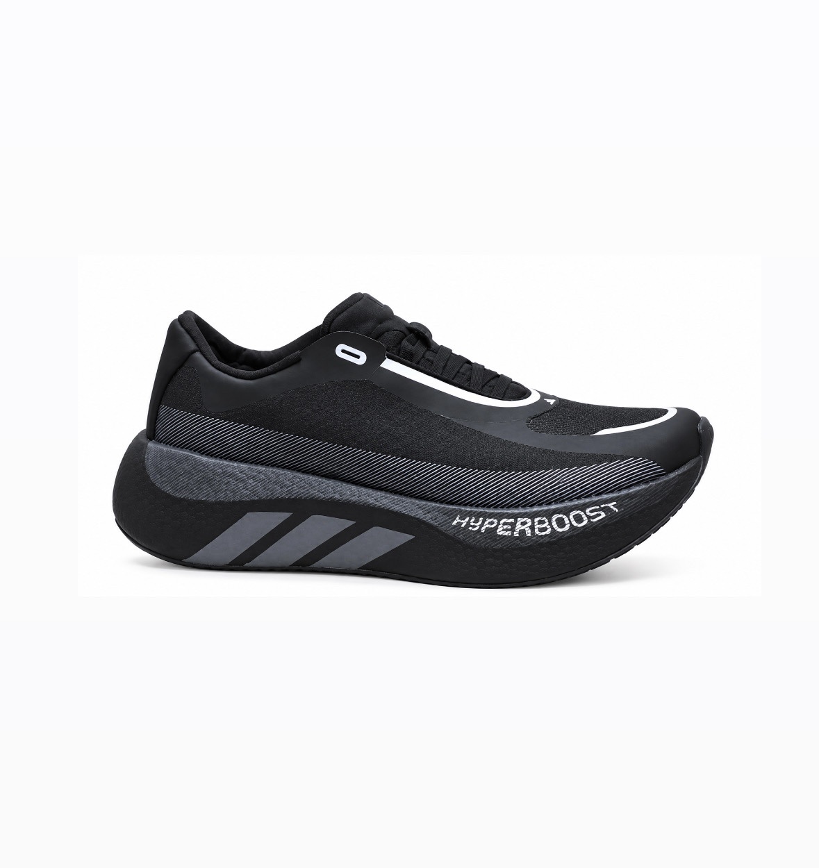 Hyperboost Edge Running Shoes - Core Black/Carbon
