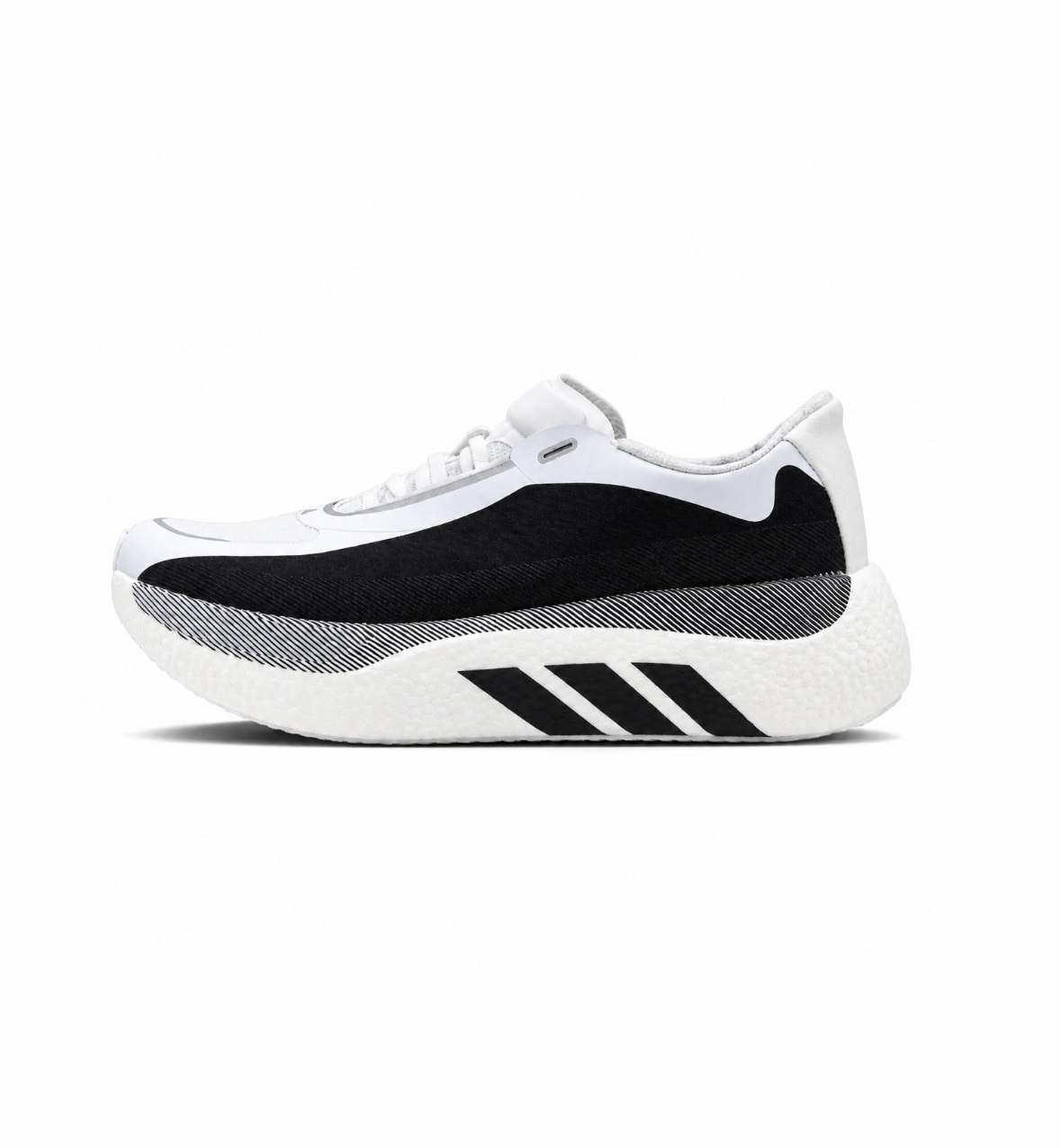 Hyperboost Edge Running Shoes - Cloud White/Black