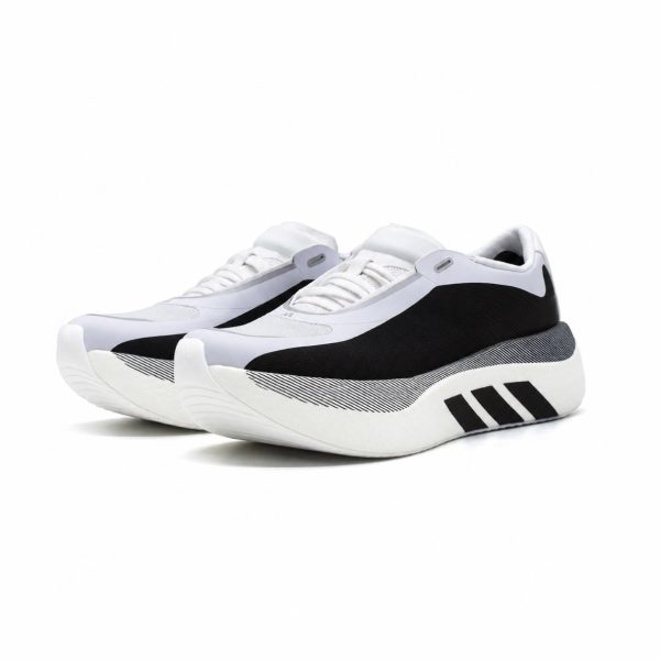 Alternative view of Hyperboost Edge Running Shoes - Cloud White/Black