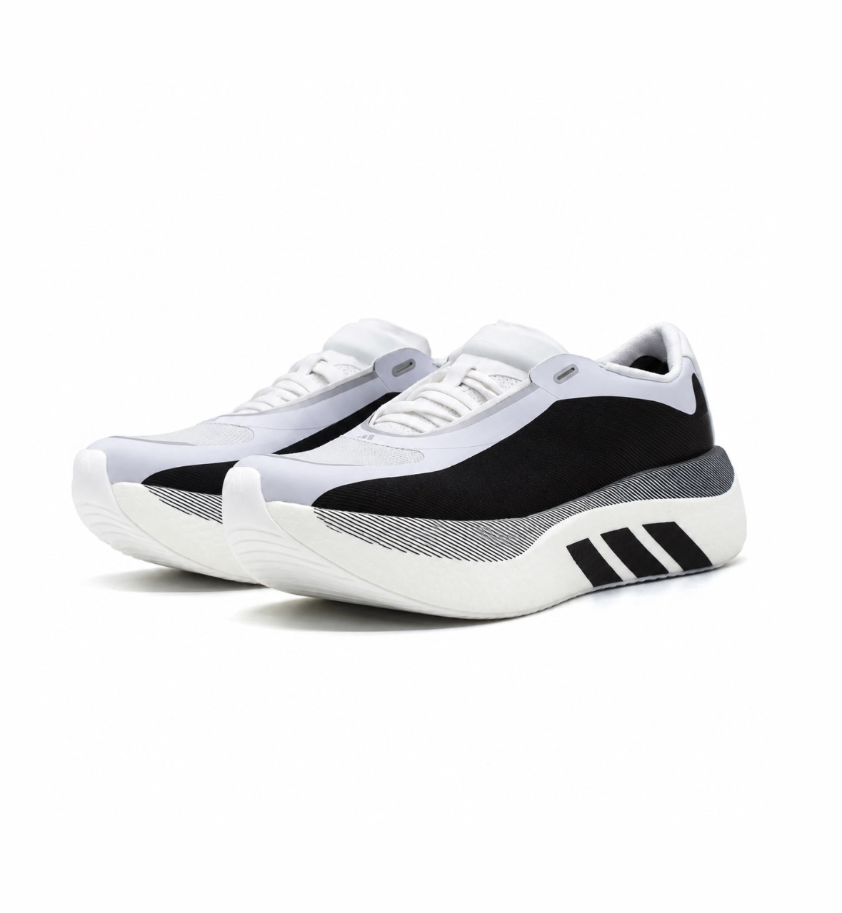 Hyperboost Edge Running Shoes - Cloud White/Black - Image 2