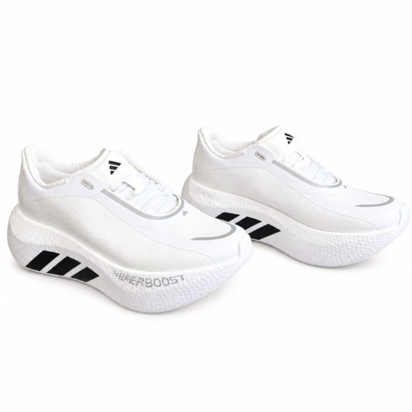 Hyperboost Edge Running Shoes - White/White/Metallic
