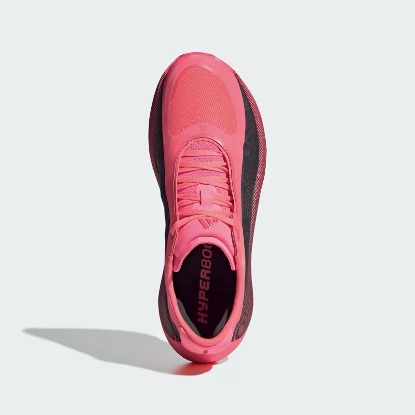 Hyperboost Edge Running Shoes - Solar Turbo Pink/Carbon - Image 5