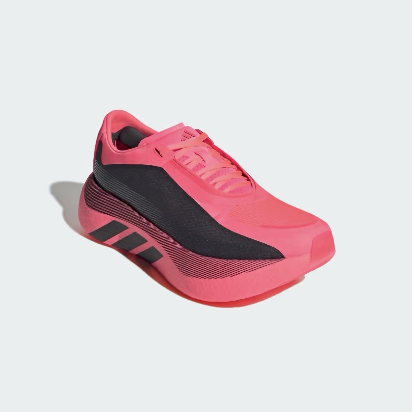 Hyperboost Edge Running Shoes - Solar Turbo Pink/Carbon - Image 3