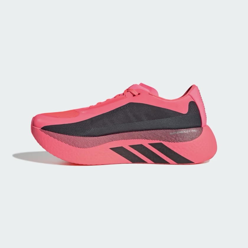 Hyperboost Edge Running Shoes - Solar Turbo Pink/Carbon - Image 2