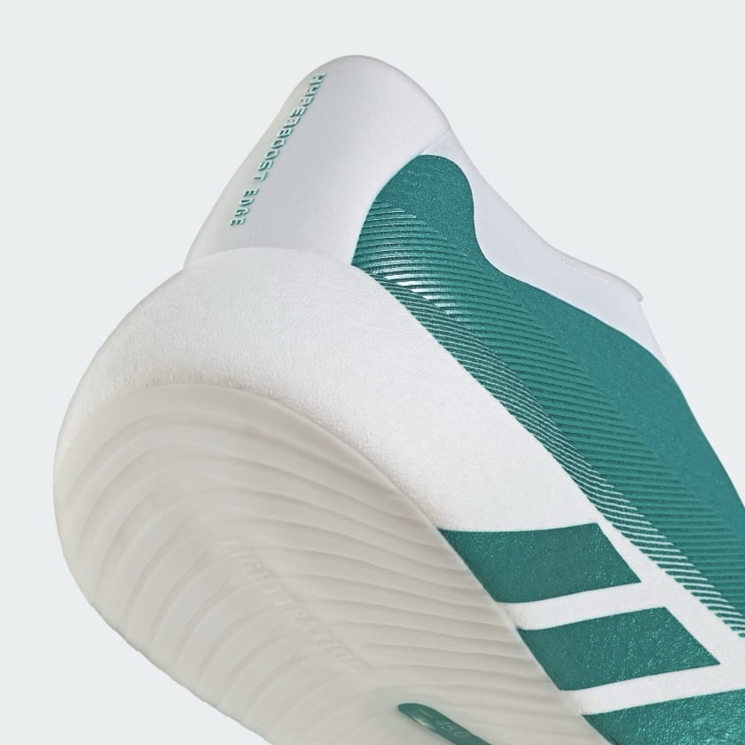 Hyperboost Edge Running Shoes - Cloud White/Equipment Green/Zero Metallic - Image 10